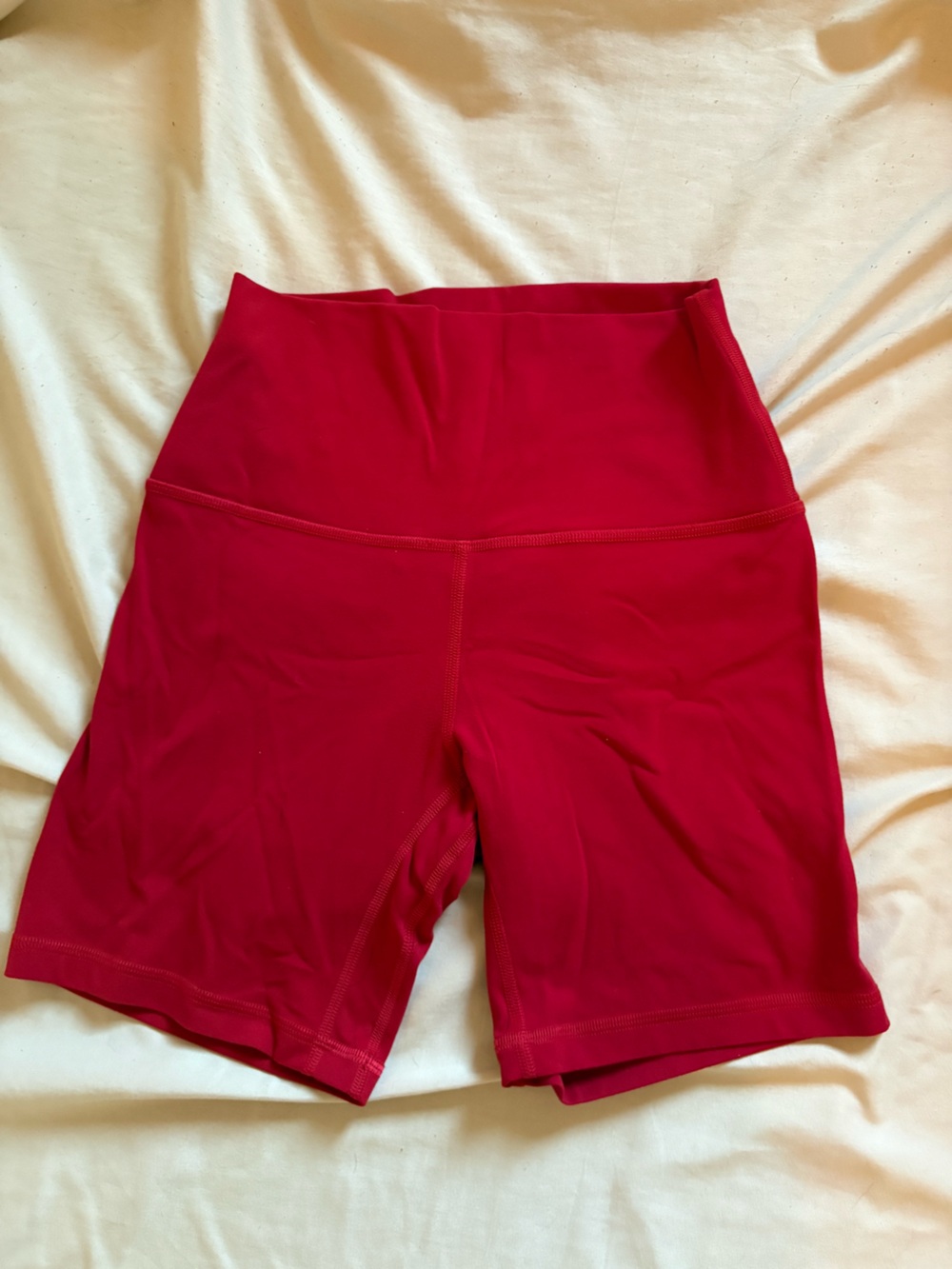 lululemon athletica Align 4” Red Bike Shorts
